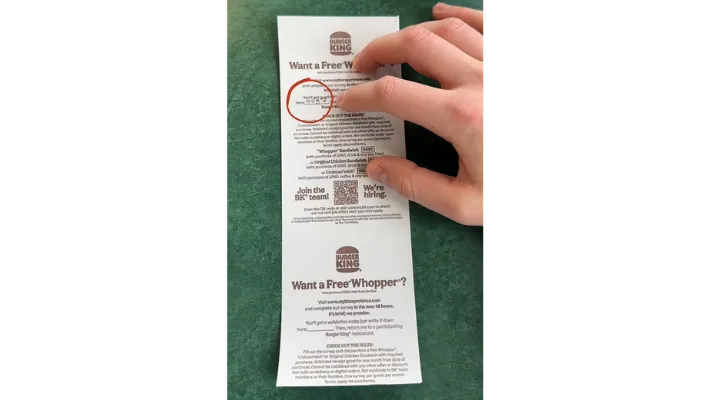 Earnne पर Burger King का फ्री बर्गर कमाएं