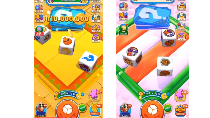 How to get Dice Dreams free rolls