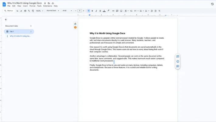 Google Docs alternativa gratuita a Microsoft Office