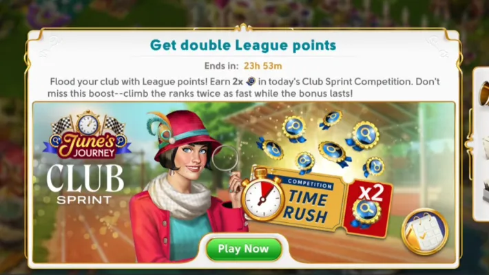 June's Journey double points and free gifts