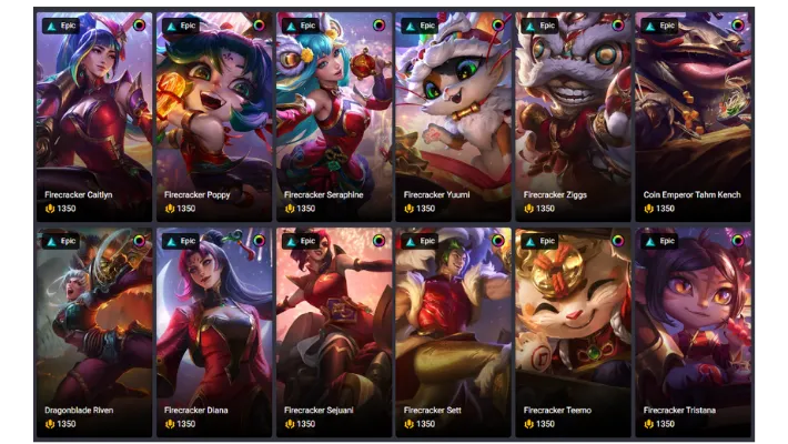 Earn League of Legends free skins on Earnne