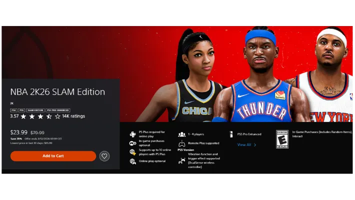 NBA 2K26 edition free trial and deals