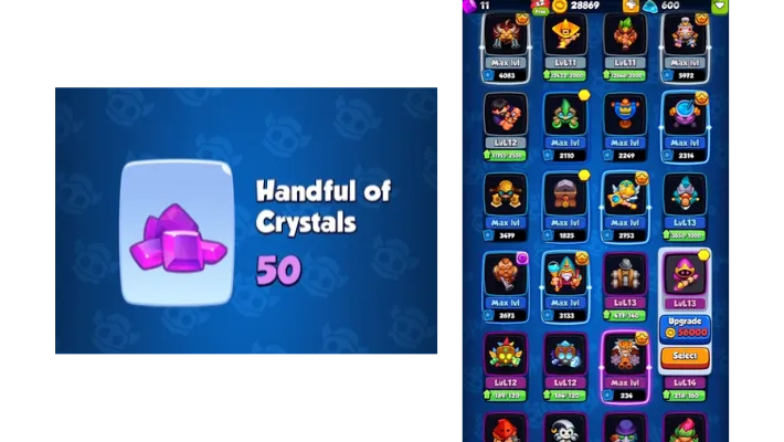 How to get Rush Royale free crystals